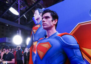 Elenco de Superman no Rio de Janeiro durante evento no Cine Odeon