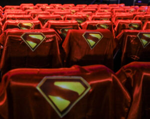 Elenco de Superman no Rio de Janeiro durante evento no Cine Odeon